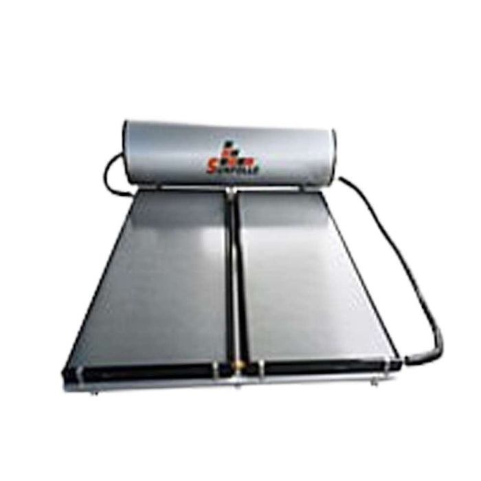 Sunpollo Pressure Flat Plate Solar Water Heater SUS316 Tank 250L