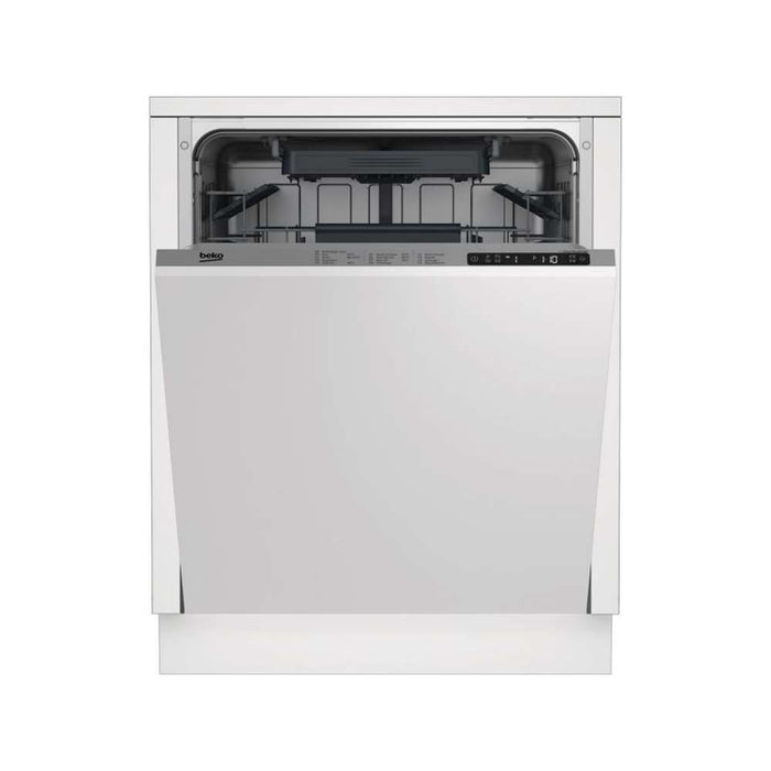 Beko Dishwasher Built - In Stainless Steel 14-Place Capacity