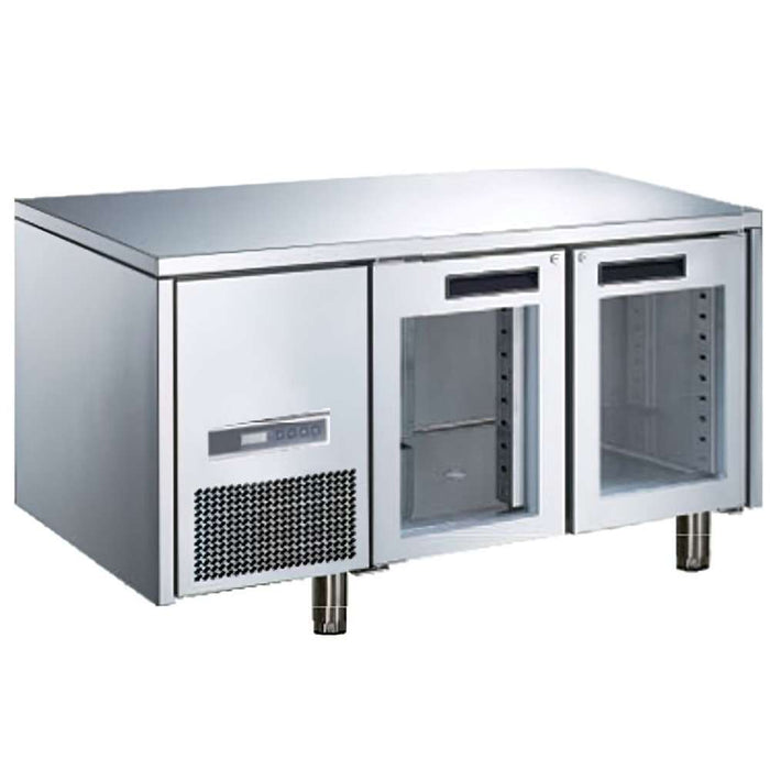 Getra Commercial Counter Chiller 2-Door Stainless Steel